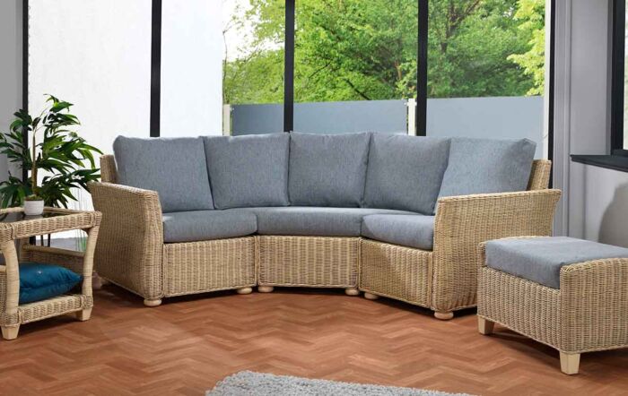 Desser Corsica Cane Rattan 3pc Modular Set  