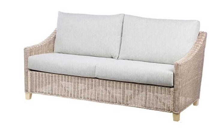 Desser Dijon Cane Rattan 3 Seater Sofa 1