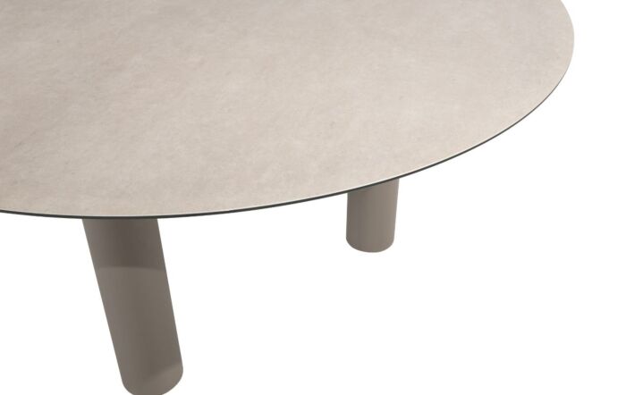 4 Seasons Outdoor Puglia 6 Seat Round Low Dining Set-91624/91628