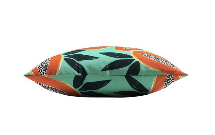 Furn. Papaya Outdoor Cushion - Aqua-Furn. Papaya Outdoor Cushion - Aqua