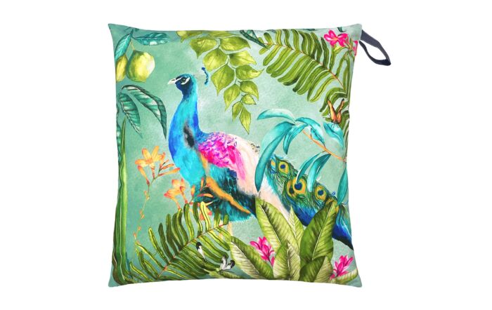 Furn. Peacock Large 70cm Outdoor Floor Cushion