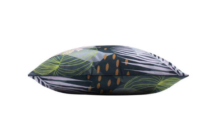 Furn. Leafy Outdoor Cushion - Teal-Furn. Leafy Outdoor Cushion - Teal 1