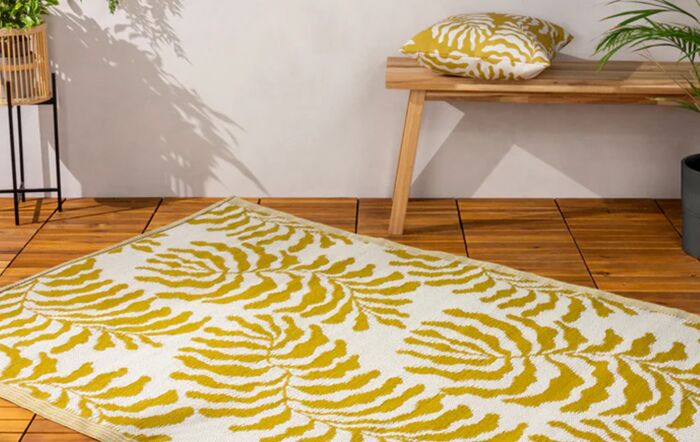Furn. Tocorico 120x180cm Outdoor Rug - Mustard-Furn. Tocorico 120x180cm Outdoor Rug - Mustard 1