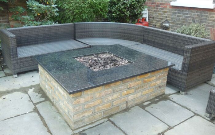 Gas Firepit - Build your own!-Gas Firepit Built In Gas Burner