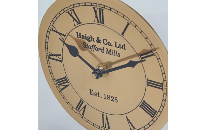 Pacific Lifestyle Gold Square Framed Standing Table Clock-75-225-GO 1