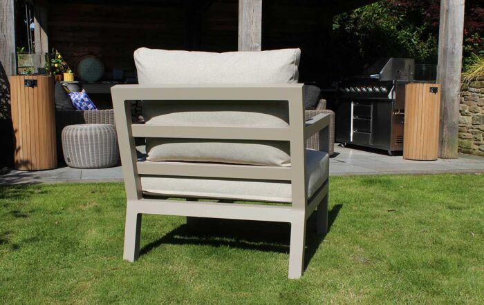 JB Furniture Exclusive Hartforth Two Seat Aluminium Garden Sofa Set - Cream-Hartforth2SS 1