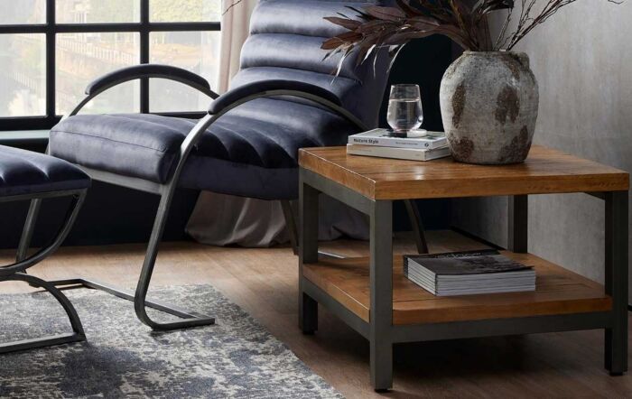 Hill Interiors Draftsman Lamp Table-19530