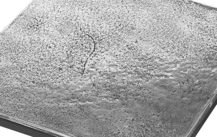 Hill Interiors Farrah Collection Silver Nest Of 3 Tables-21320