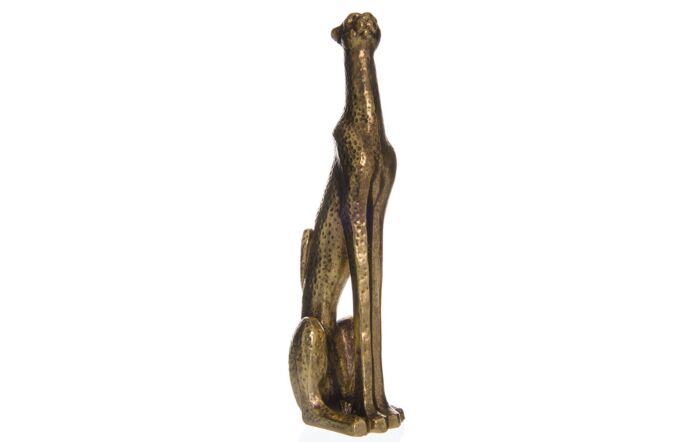 Hill Interiors Gold Leopard Standing Ornament