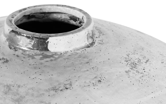 Hill Interiors Hammered Silver Astral Vase-21718