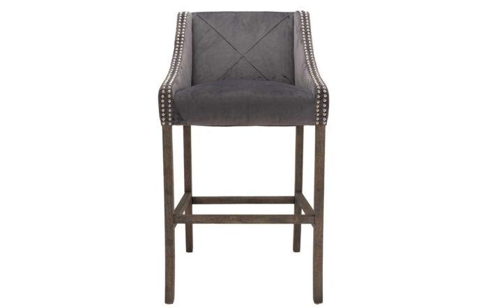Hill Interiors Knightbridge Ring Back Bar Stool