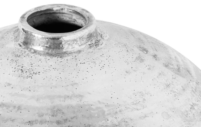 Hill Interiors Large Hammered Silver Astral Vase-21717