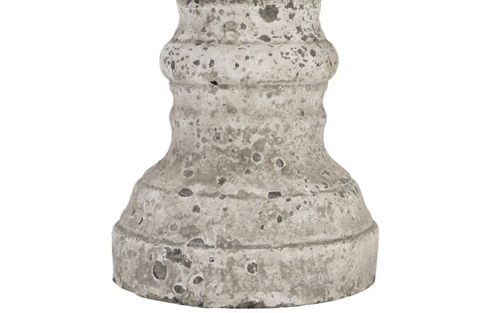 Hill Interiors Large Stone Ceramic Column Candle Holder-22258