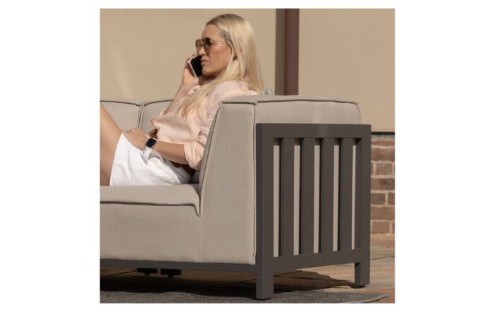 Maze Ibiza Large Corner Sofa Set with Round Coffee Table & Footstools-FB-IBIZ-LCSS-R-OT