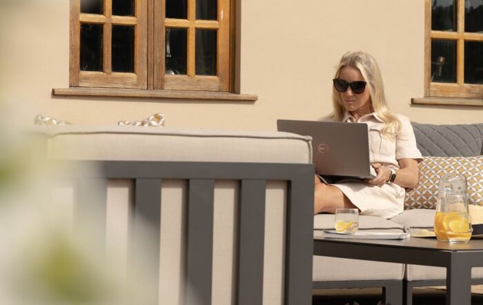 Maze Ibiza Medium Corner Sofa Set Oatmeal-FB-IBIZ-MCSS-OT 1