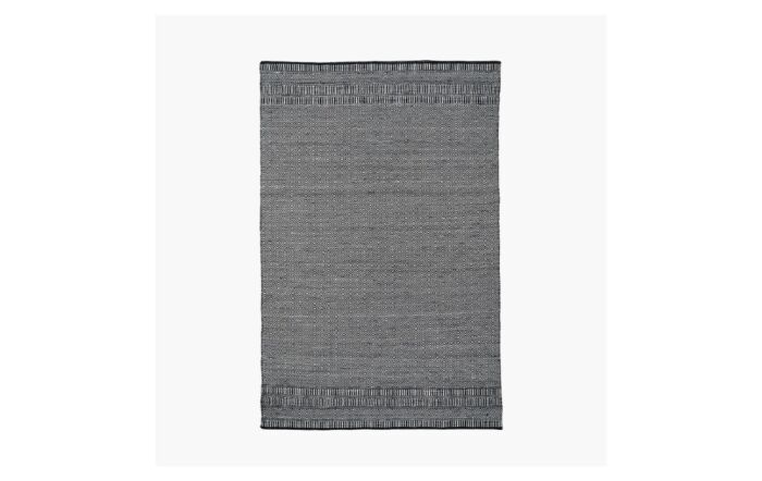 Pacific Lifestyle Black Inca Design Indoor/Outdoor Rug