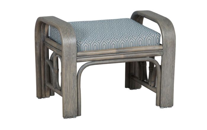 Cane Industries Lupo Cane Rattan Footstool