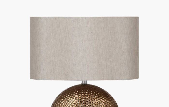 Pacific Lifestyle Mabel Bronze Textured Ceramic Table Lamp-30-037-C-1 1