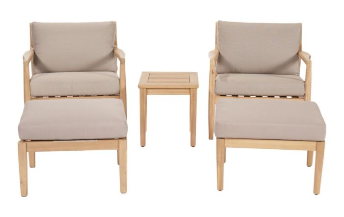 Pacific Lifestyle Malta Outdoor Hocker Set-18-F-662