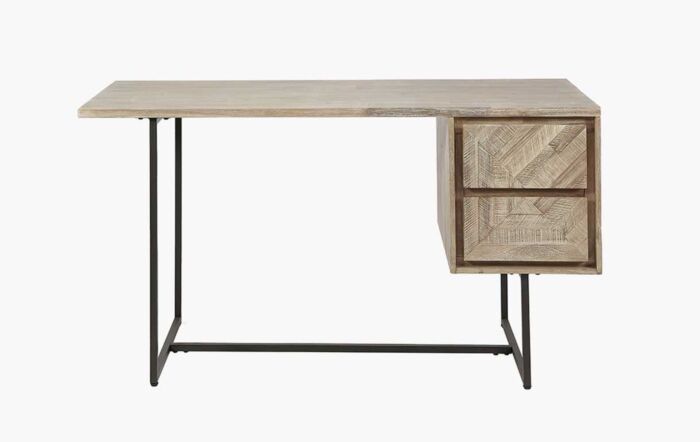 Pacific Lifestyle Marca Acacia Wood 2 Drawer Desk