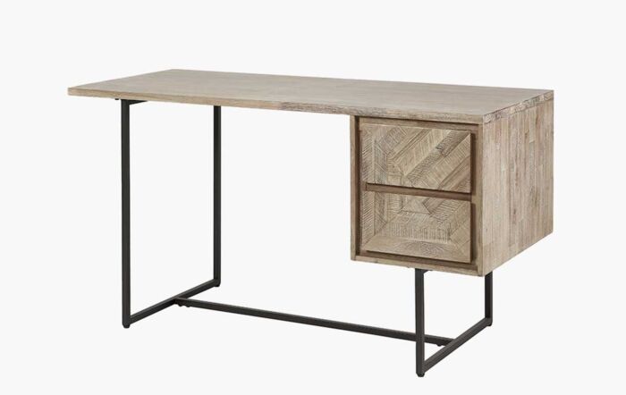 Pacific Lifestyle Marca Acacia Wood 2 Drawer Desk-76-496