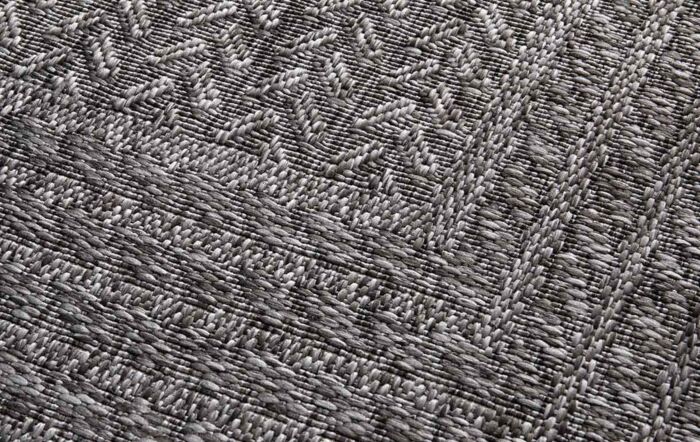 Maze Alfresco Charcoal Indoor/Outdoor Rug 160cmx230cm-RUG-160X230-AC