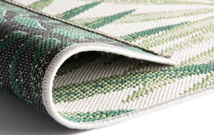 Maze Botany Palm Leaf Indoor/Outdoor Rug 160cmx230cm-RUG-160X230-BPL