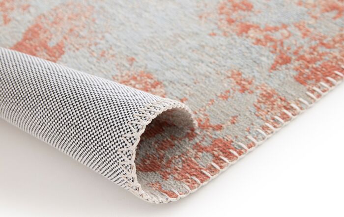 Maze Earth Abstract Blue Indoor/Outdoor Rug 160cmx230cm-RUG-160X230-EAB