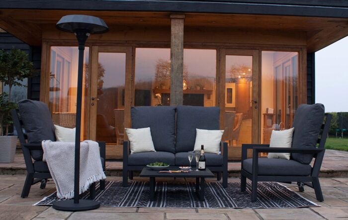 Maze Helio Freestanding Electric Patio Heater - 2100W