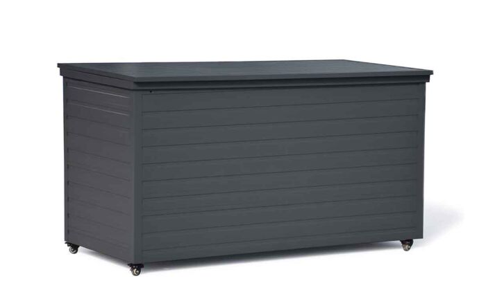 Maze Aluminium Outdoor Storage Box - Grey-ALU-STB-GR