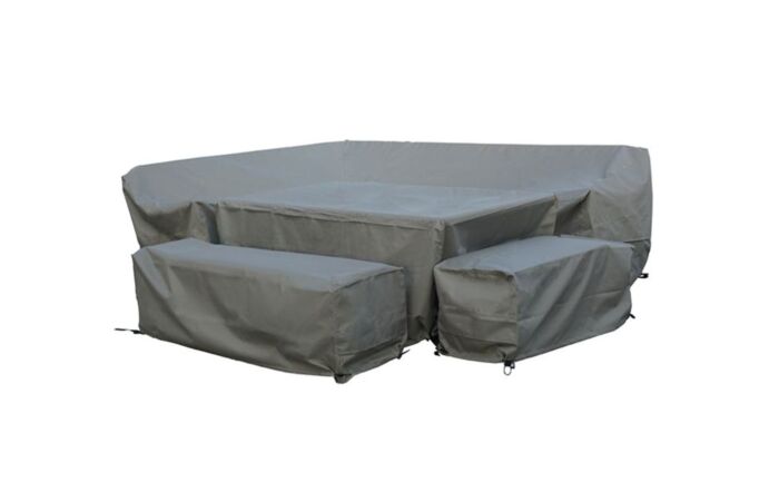 Bramblecrest Ripstop Monterey L Shape Sofa Set Cover-CVLRMS1X