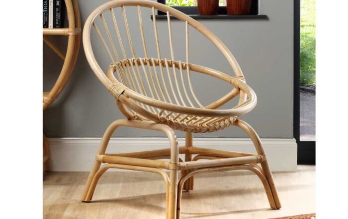 Moon Rattan Chair-Natural-73060-Natural