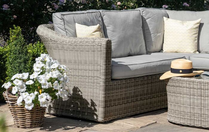 Maze Oxford Garden Corner Sofa Set-oxf-203024