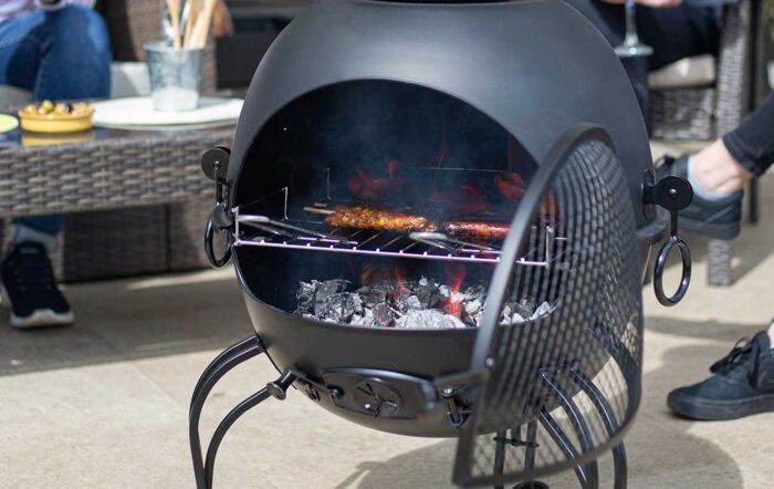 La Hacienda Murcia Extra Large Chimenea with Grill