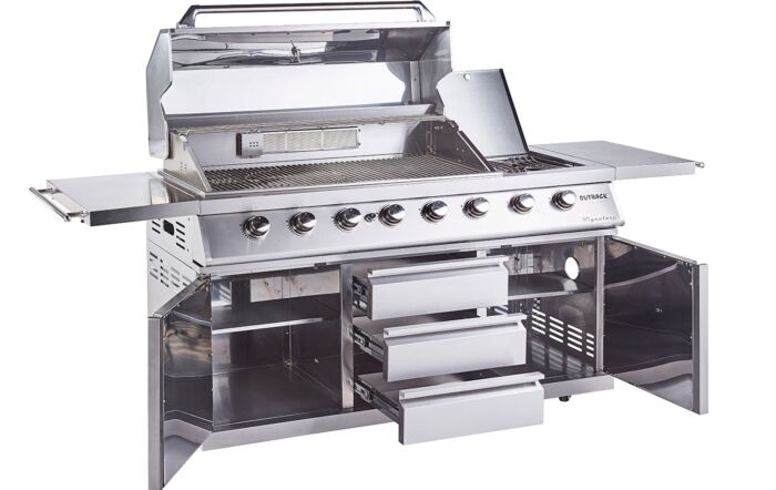 Outback Signature II 6 Burner Hybrid BBQ with MCS-OUT370760