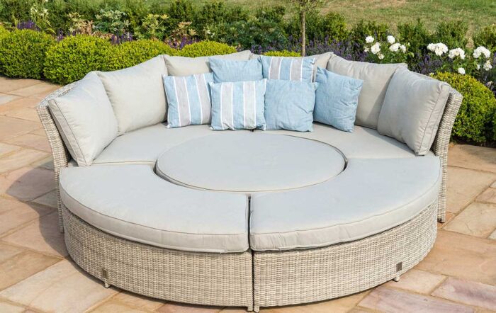 Maze Oxford Rattan Lifestyle Sofa Suite with Rising Table-OXF-207052