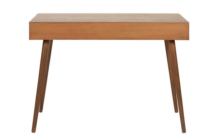 Pacific Lifestyle Klee Black Pine Wood 3 Drawer Desk-76-487