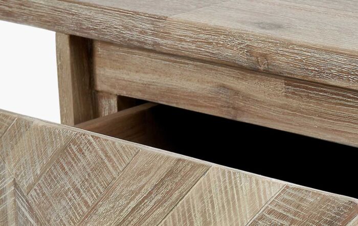 Pacific Lifestyle Marca Acacia Wood 2 Drawer Desk-76-496