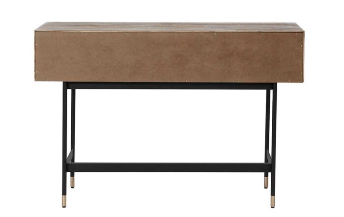Pacific Lifestyle Arte Acacia Wood 3 Drawer Console Table-76-500