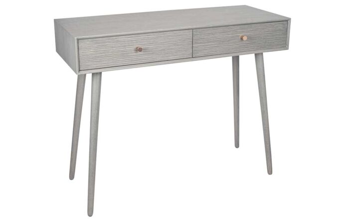 Pacific Lifestyle Chaya Dark Grey Pine Wood Console Table