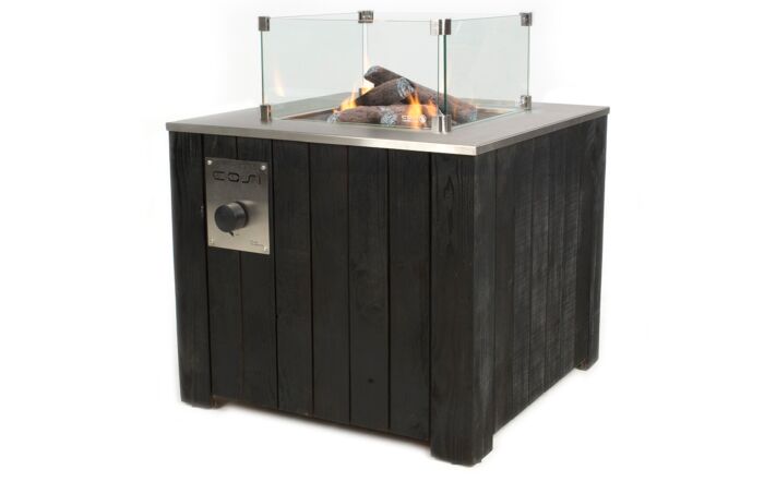 Pacific Lifestyle Cosicube 70 Fire Pit Black-18-501-BK