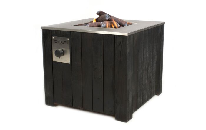 Pacific Lifestyle Cosicube 70 Fire Pit Black-18-501-BK