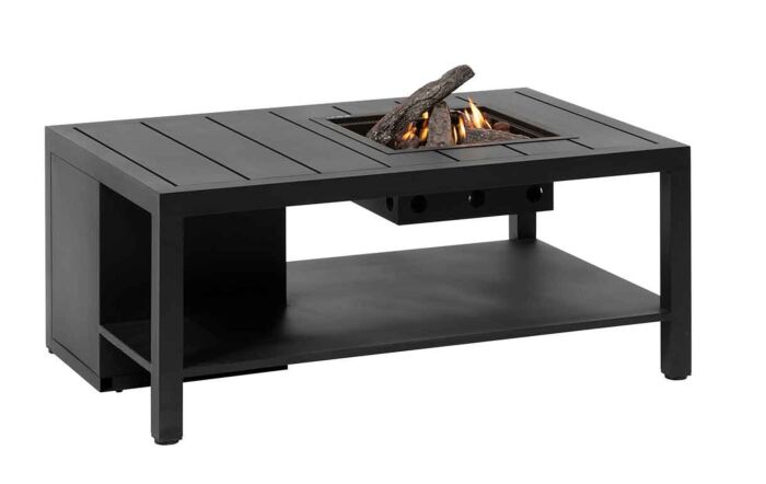 Pacific Lifestyle Cosiflow 120 Rectangular Fire Pit Table Anthracite-18-537-ANT