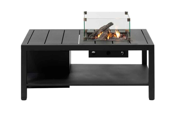 Pacific Lifestyle Cosiflow 120 Rectangular Fire Pit Table Anthracite