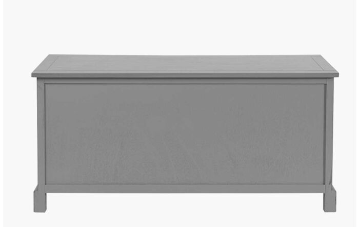 Pacific Lifestyle Devonshire Grey Wood 3 Drawer 3 Basket Unit-76-525