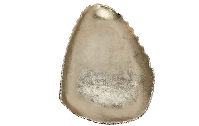 Pacific Lifestyle Champagne Gold Metal Decorative Platter-70-661 1