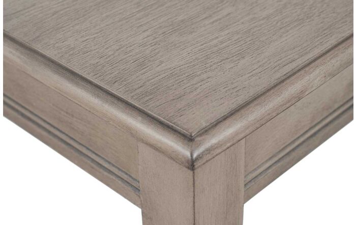 Pacific Lifestyle Heritage Taupe Pine Wood Square Accent Table-76-298-TA