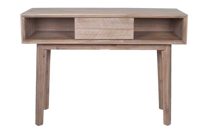 Pacific Lifestyle Kalmar Sand Wash Acacia Wood 1 Drawer Console-76-347