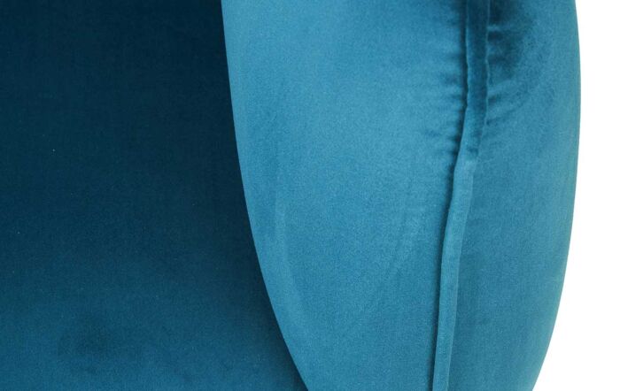 Pacific Lifestyle Lucca Sapphire Blue Velvet Sofa with Gold Legs-15-313-SB