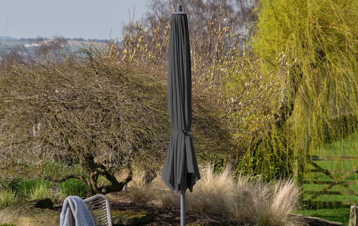 Pacific Lifestyle Riva 3.5m Parasol - Anthracite-18-120-GY